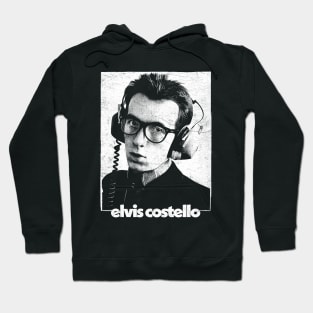 Elvis Costello Vintage Look Punksthetic Hoodie